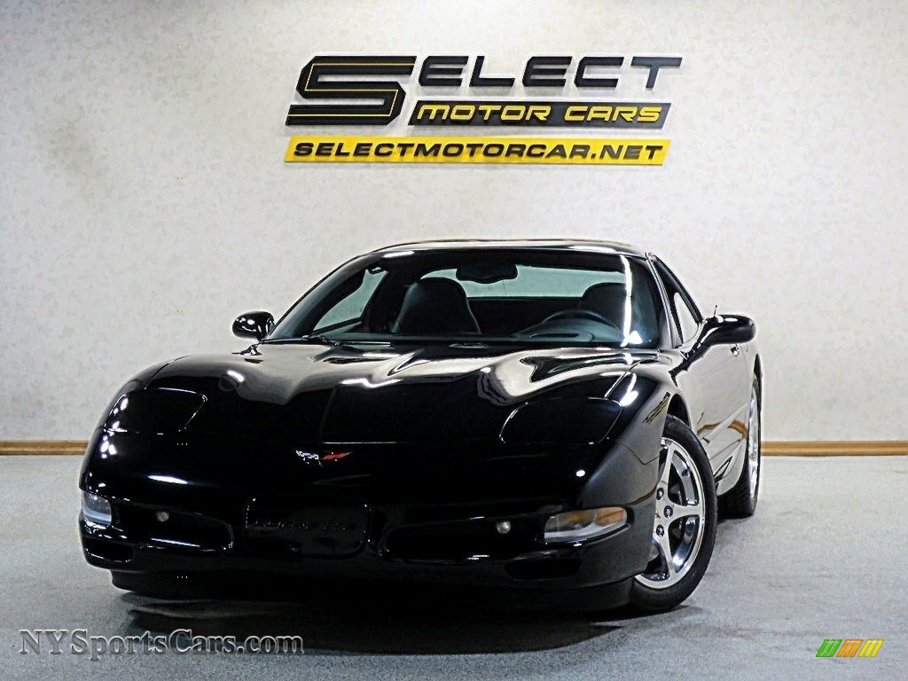 Black / Black Chevrolet Corvette Coupe