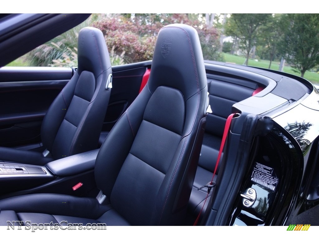2015 911 Turbo Cabriolet - Black / Black photo #14