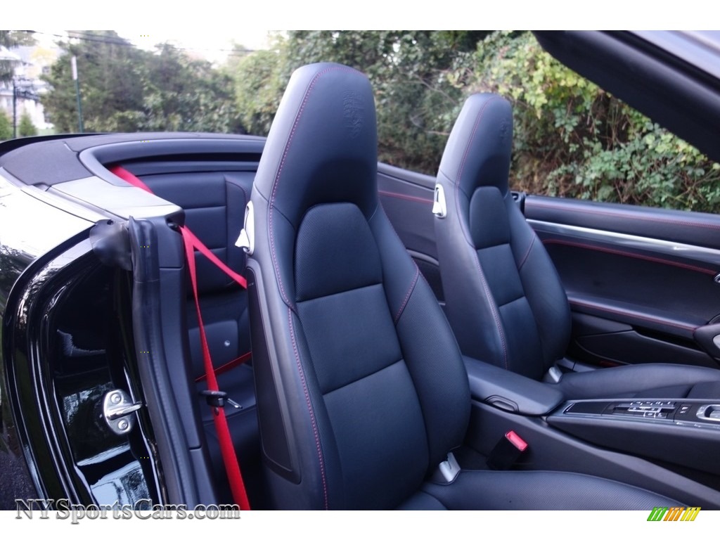 2015 911 Turbo Cabriolet - Black / Black photo #17