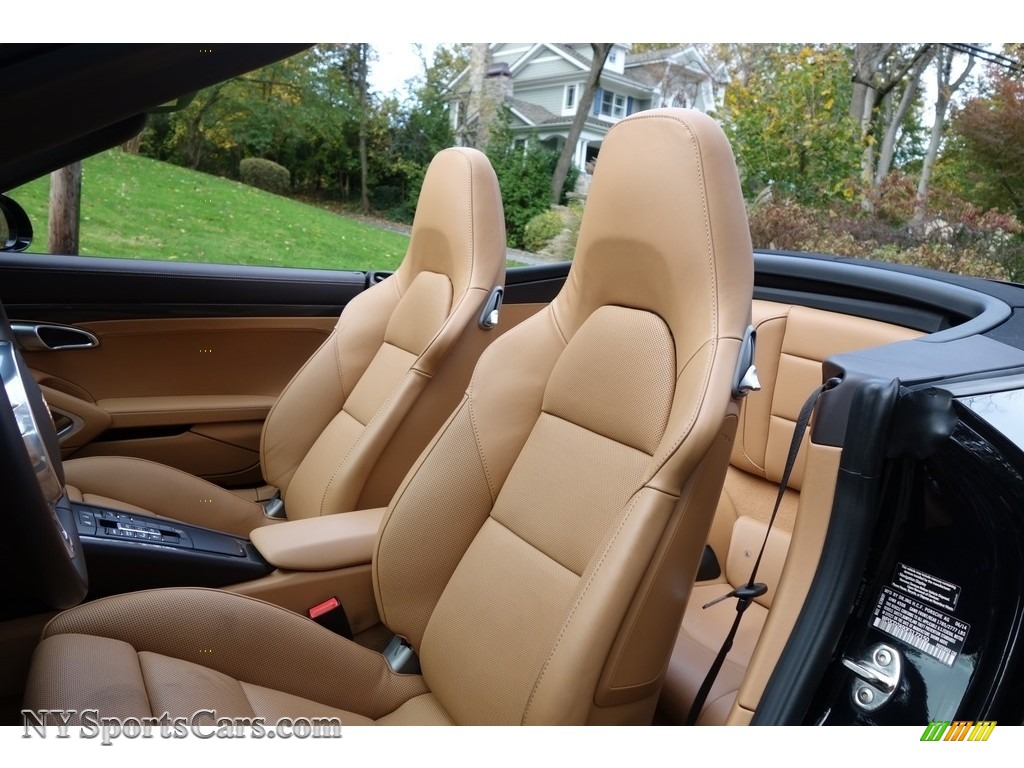 2015 911 Turbo S Cabriolet - Basalt Black Metallic / Espresso/Cognac Natural Leather photo #13