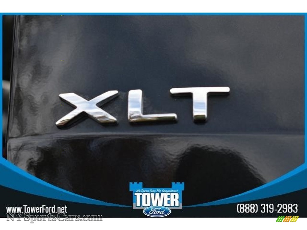2015 Explorer XLT 4WD - Tuxedo Black / Charcoal Black photo #14