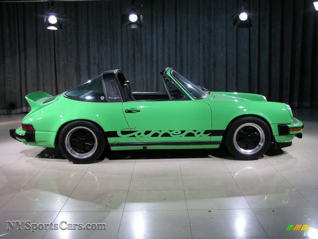 1974 911 Carrera Targa - Viper Green / Black photo #18