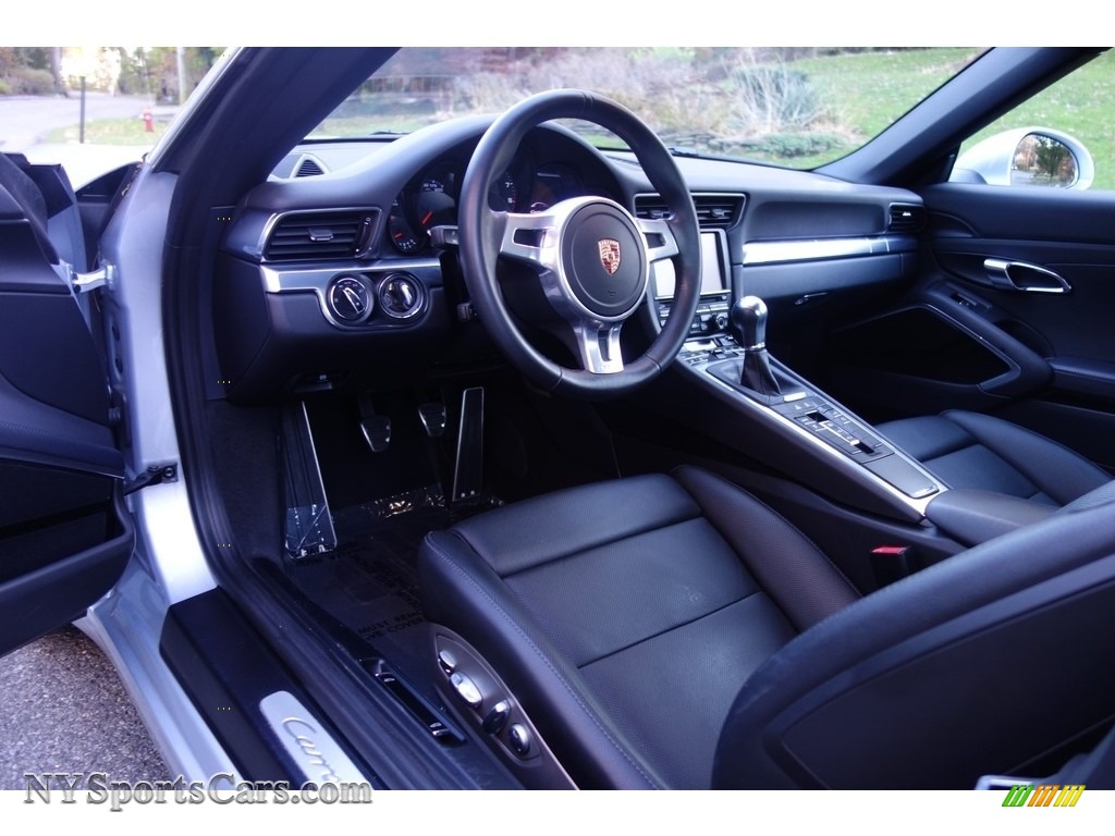 2015 911 Carrera Coupe - Rhodium Silver Metallic / Black photo #11