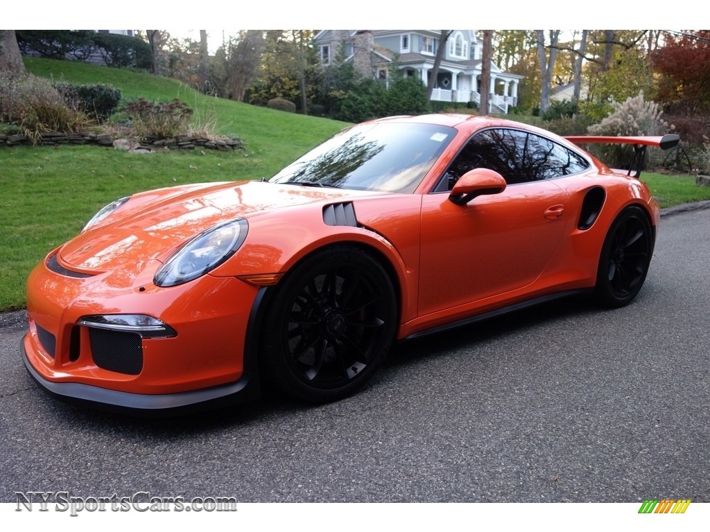 Gulf Orange, Paint to Sample / Black/Lava Orange Porsche 911 GT3 RS