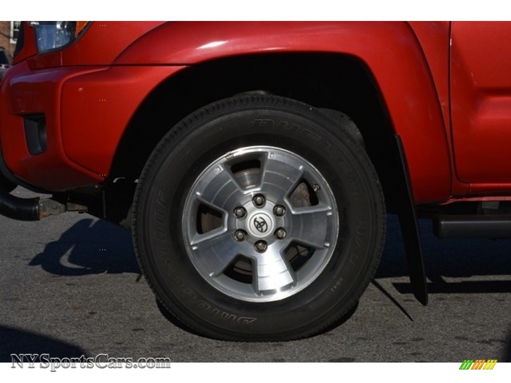 2014 Tacoma V6 SR5 Access Cab 4x4 - Barcelona Red Metallic / Graphite photo #9