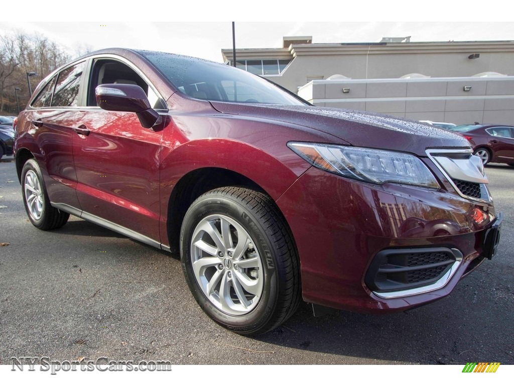 2017 RDX AWD - Basque Red Pearl II / Parchment photo #12