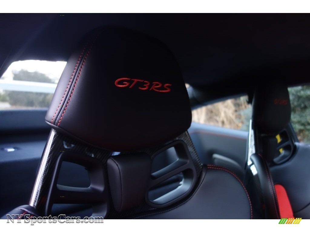 2016 911 GT3 RS - White / Black/Garnet Red photo #20
