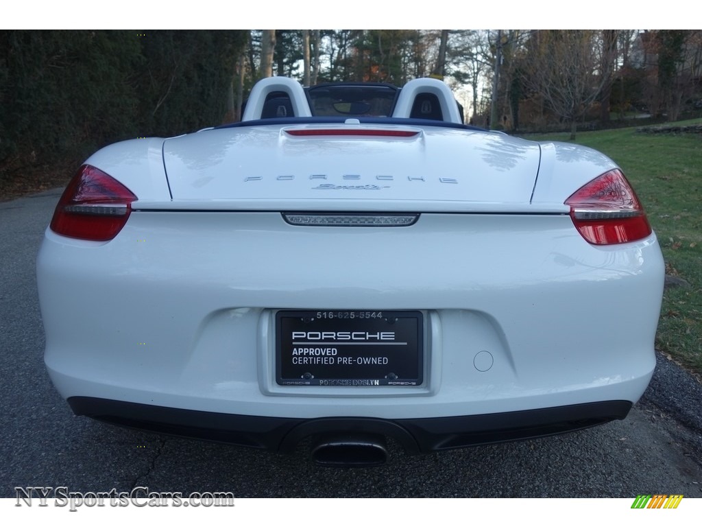 2015 Boxster  - White / Yachting Blue photo #5