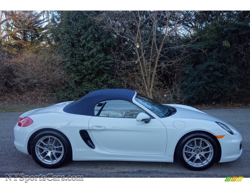 2015 Boxster  - White / Yachting Blue photo #7
