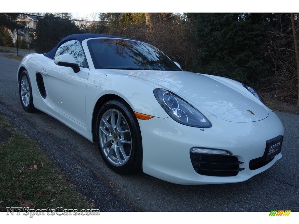 2015 Boxster  - White / Yachting Blue photo #8