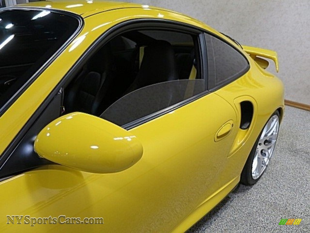 2002 911 Turbo Coupe - Speed Yellow / Black photo #16