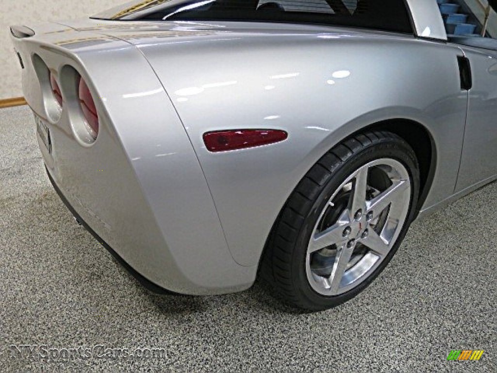 2005 Corvette Coupe - Machine Silver / Ebony photo #11