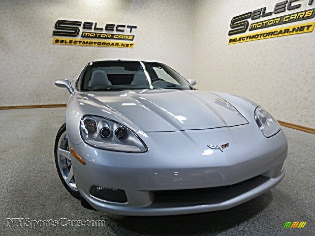 2005 Corvette Coupe - Machine Silver / Ebony photo #13
