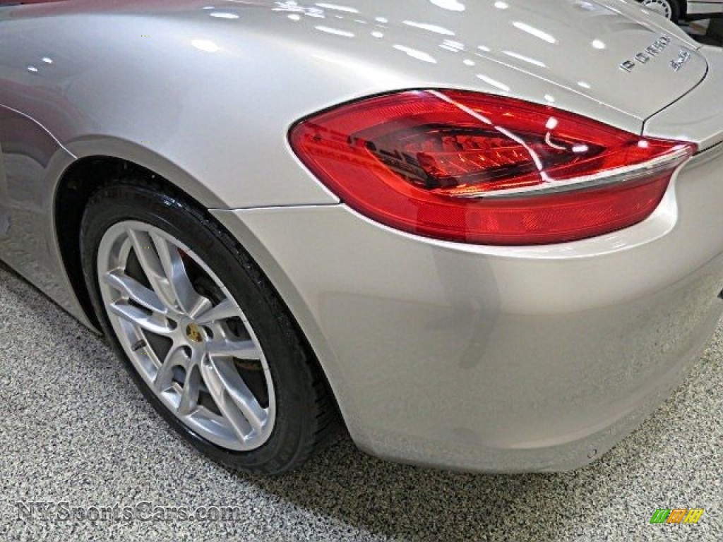 2013 Boxster S - Platinum Silver Metallic / Carrera Red Natural Leather photo #10