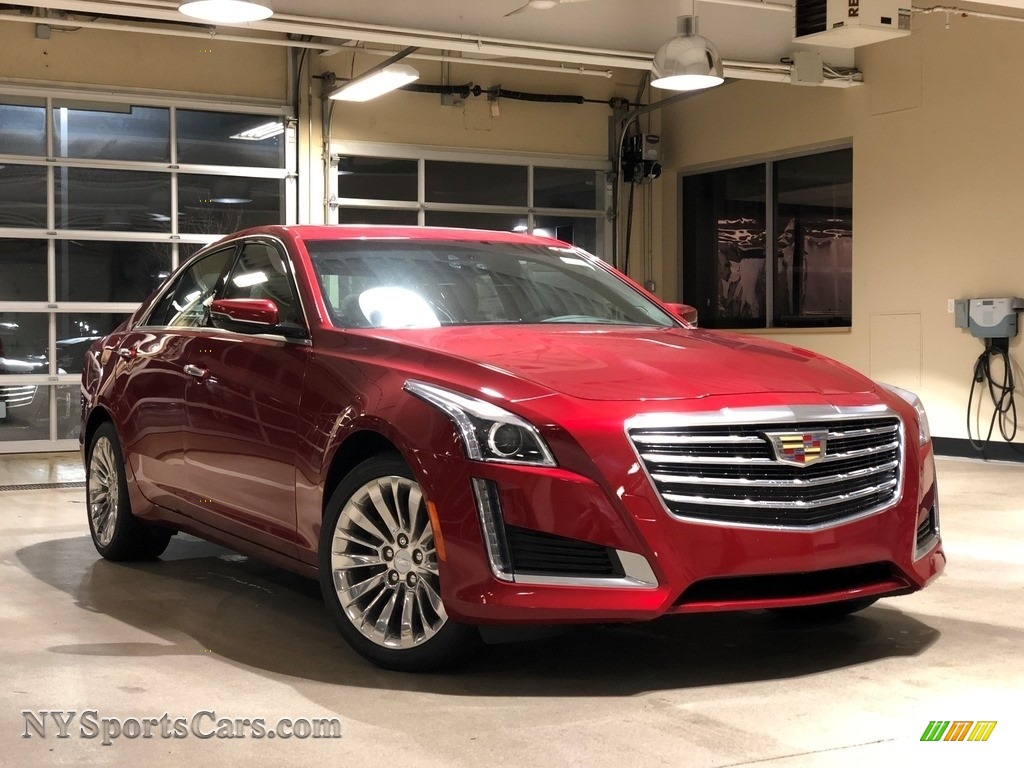 2018 CTS Luxury AWD - Red Obsession Tintcoat / Very Light Cashmere/Jet Black Accents photo #1