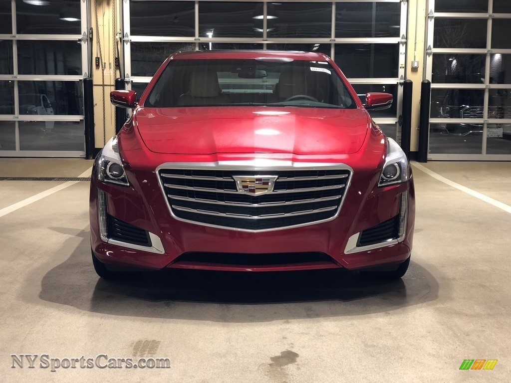 2018 CTS Luxury AWD - Red Obsession Tintcoat / Very Light Cashmere/Jet Black Accents photo #2