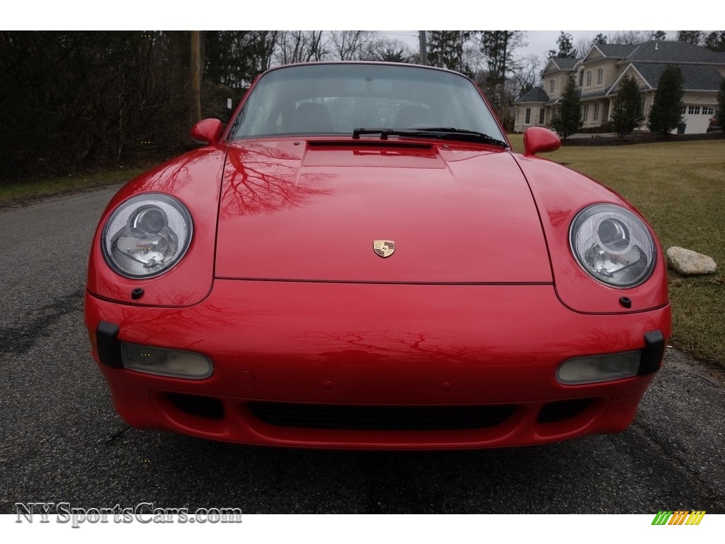 1998 911 Carrera S Coupe - Guards Red / Black photo #2