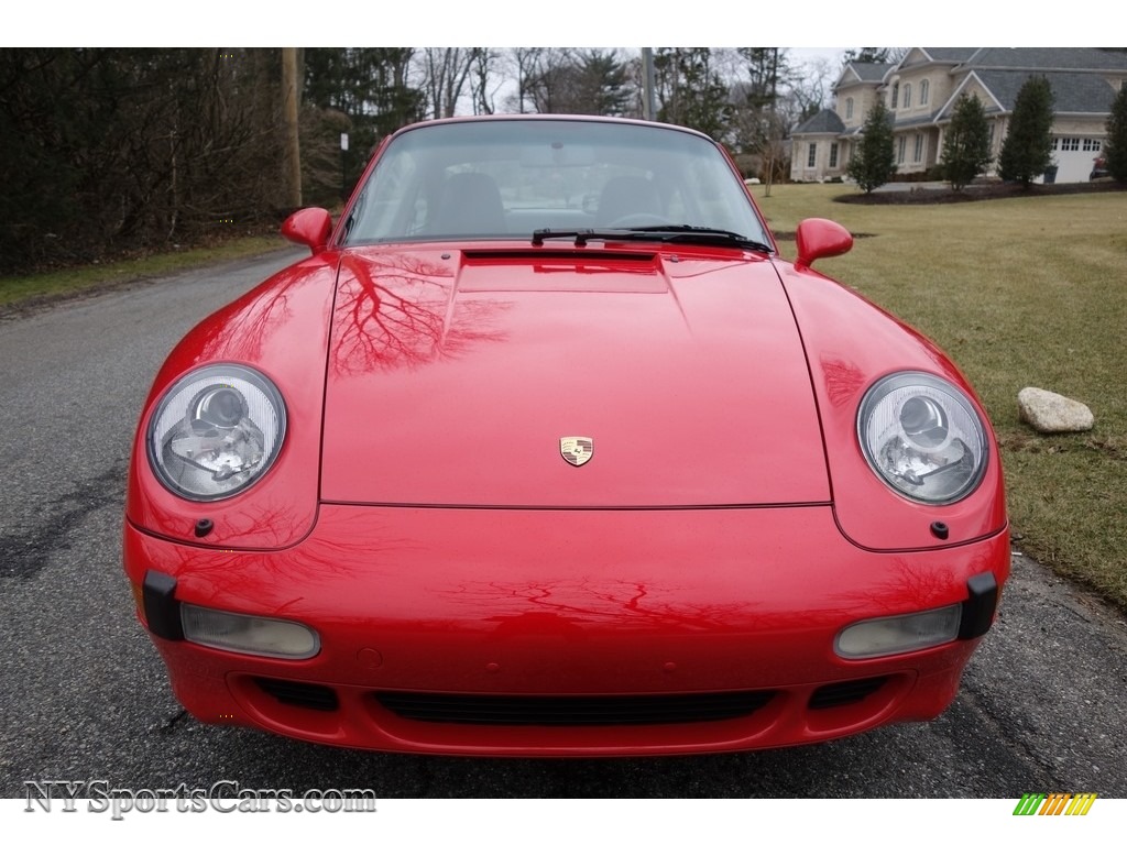 1998 911 Carrera S Coupe - Guards Red / Black photo #9