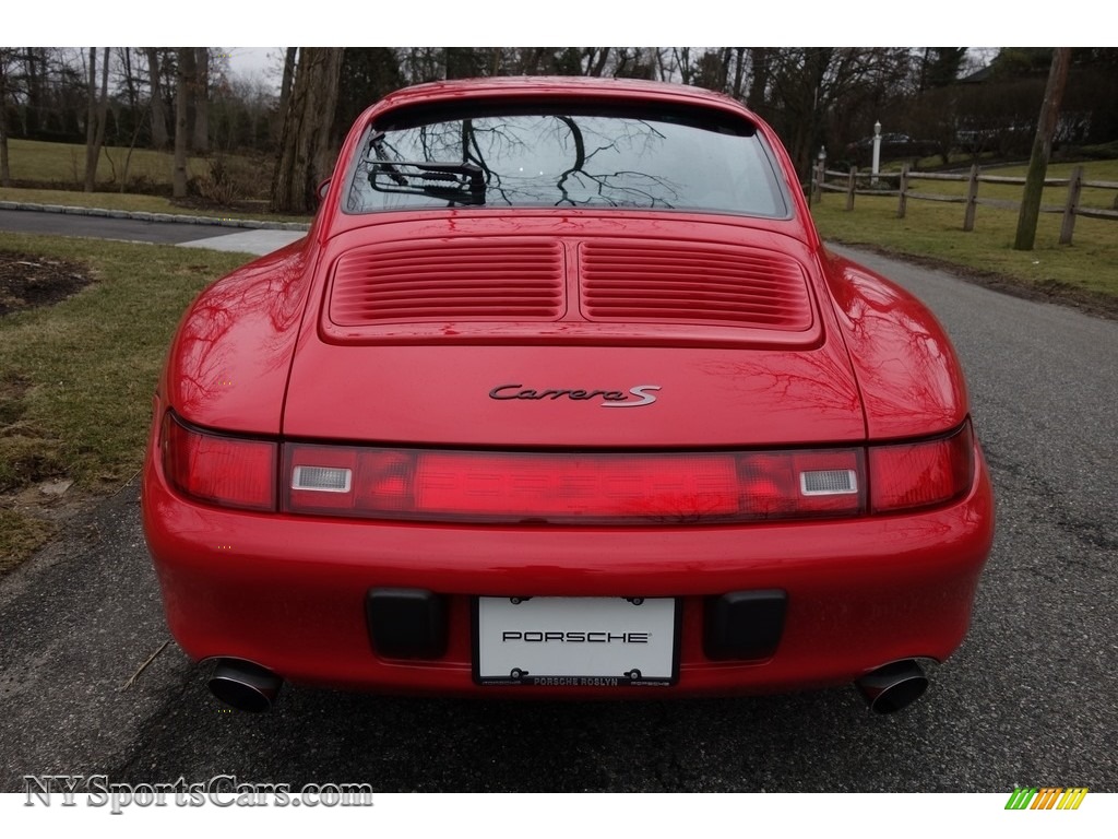 1998 911 Carrera S Coupe - Guards Red / Black photo #10