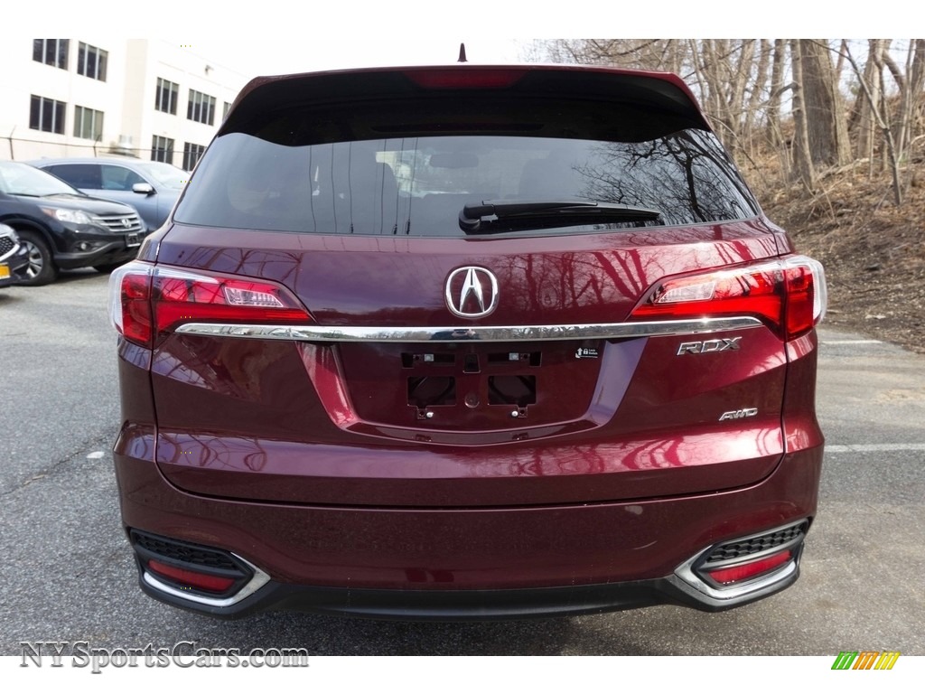 2017 RDX Technology AWD - Basque Red Pearl II / Parchment photo #5