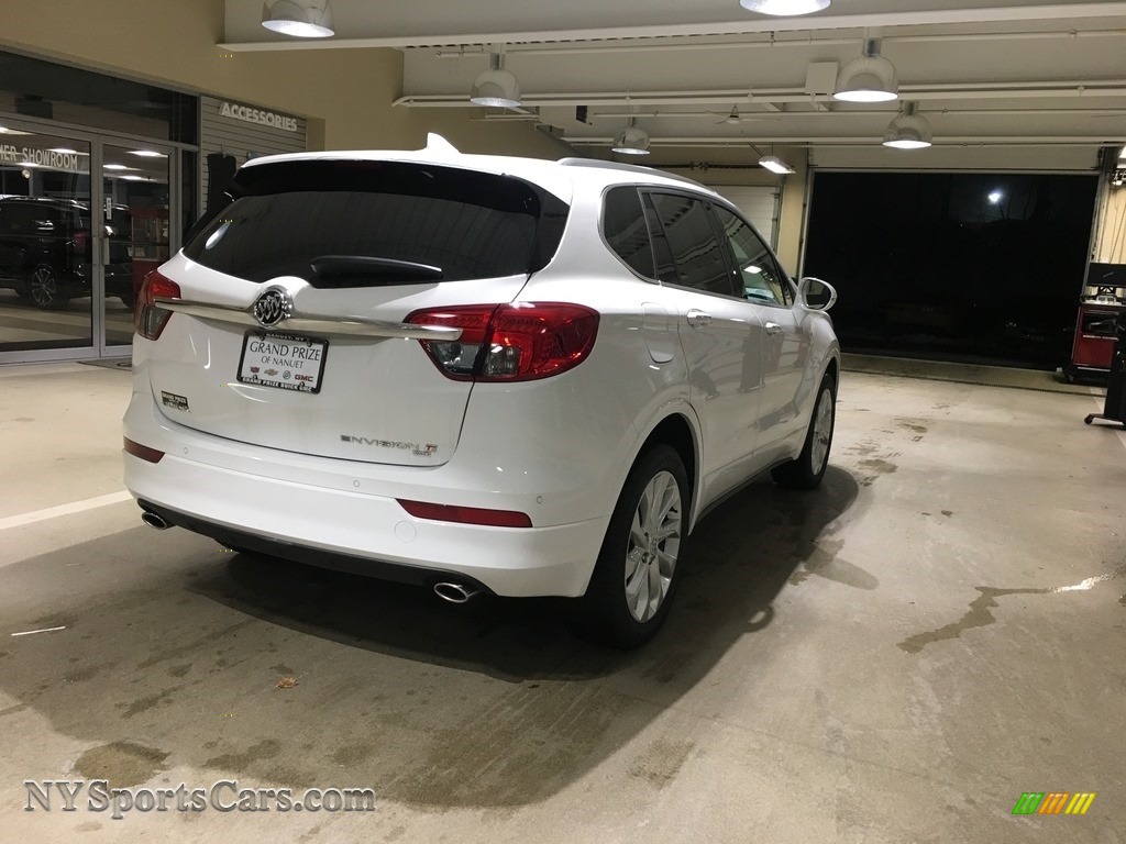 2018 Envision Premium AWD - Summit White / Light Neutral photo #6