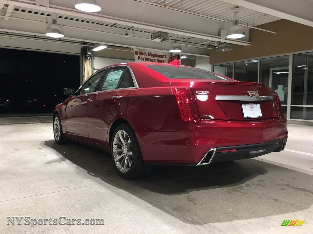 2018 CTS Luxury AWD - Red Obsession Tintcoat / Very Light Cashmere/Jet Black Accents photo #4
