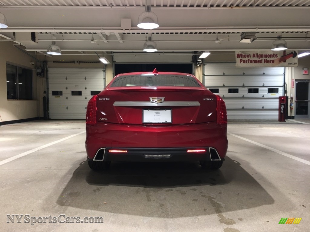 2018 CTS Luxury AWD - Red Obsession Tintcoat / Very Light Cashmere/Jet Black Accents photo #5