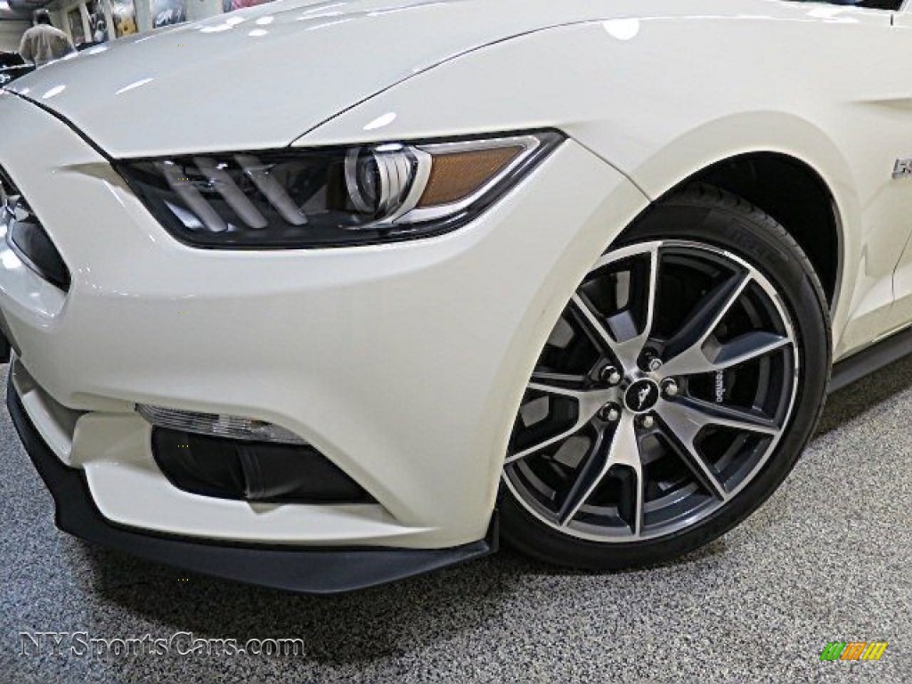 2015 Mustang 50th Anniversary GT Coupe - 50th Anniversary Wimbledon White / 50th Anniversary Cashmere photo #15