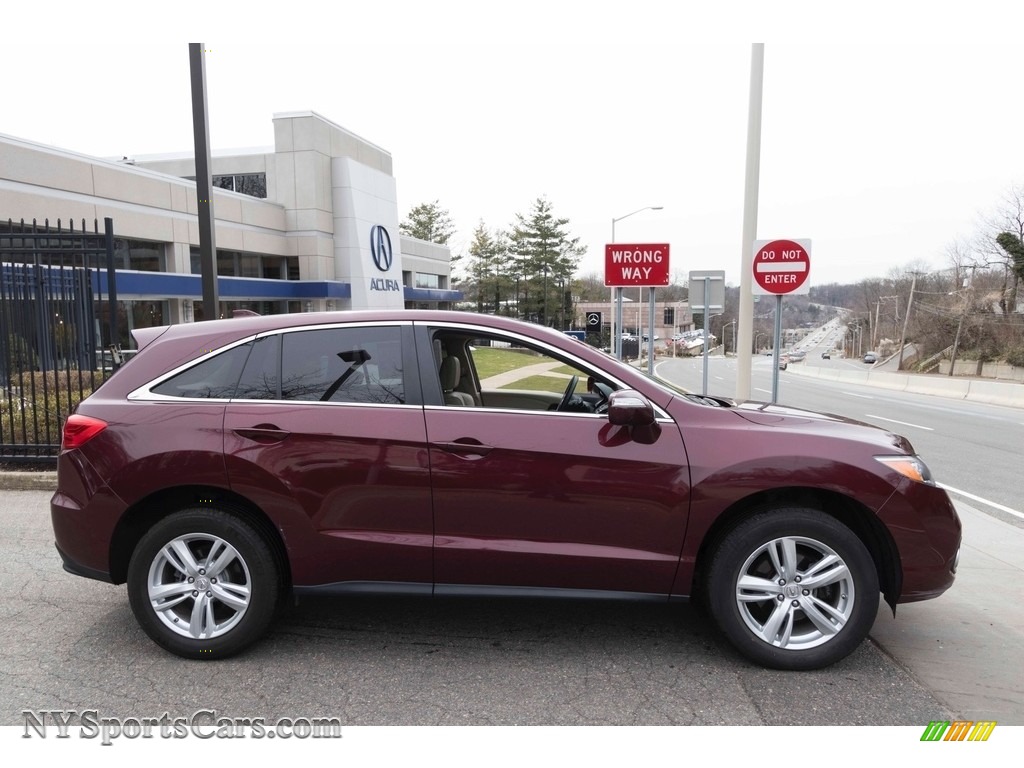 2013 RDX Technology AWD - Basque Red Pearl II / Parchment photo #3
