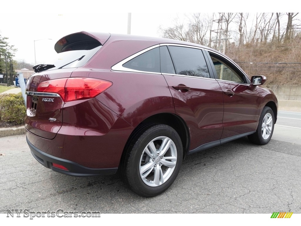 2013 RDX Technology AWD - Basque Red Pearl II / Parchment photo #4