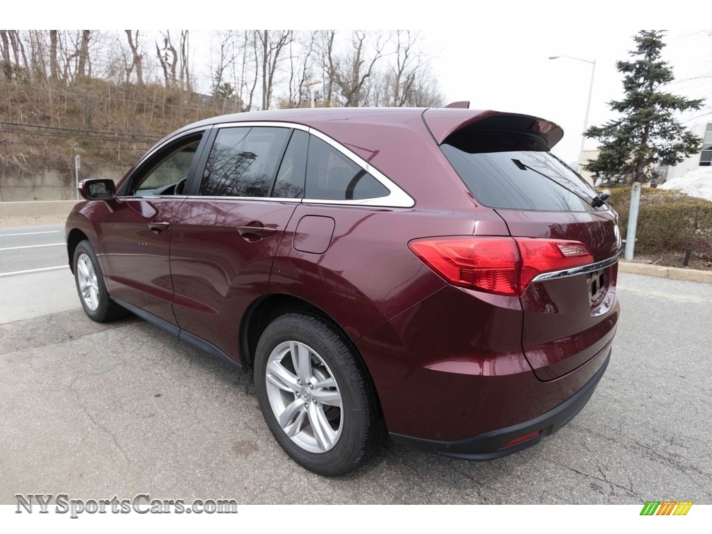 2013 RDX Technology AWD - Basque Red Pearl II / Parchment photo #7