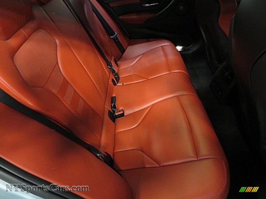 2015 M3 Sedan - Silverstone Metallic / Sakhir Orange/Black photo #20