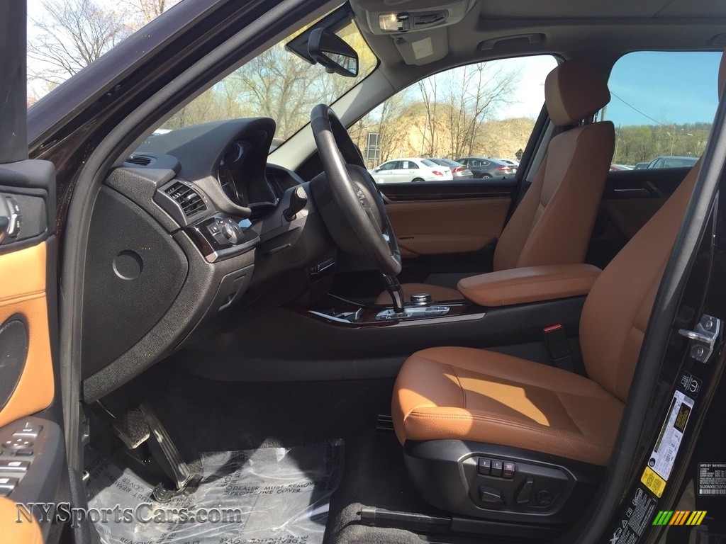 2015 X3 xDrive28i - Sparkling Brown Metallic / Saddle Brown photo #11