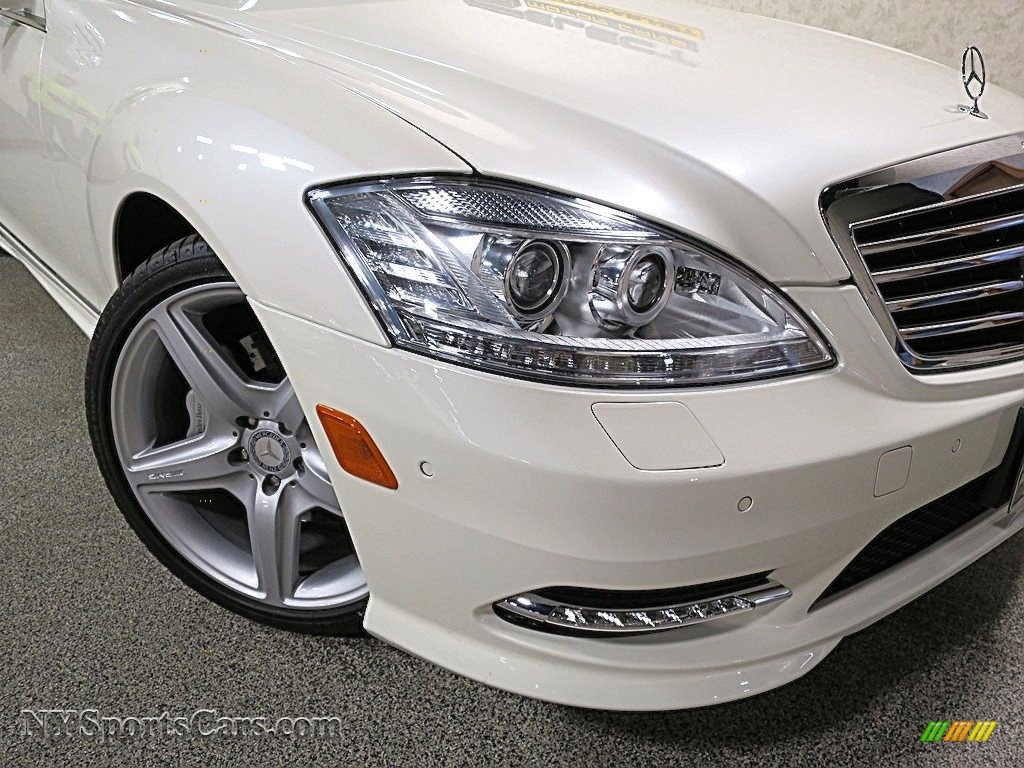 2013 S 550 4Matic Sedan - Diamond White Metallic / Cashmere/Savanna photo #8