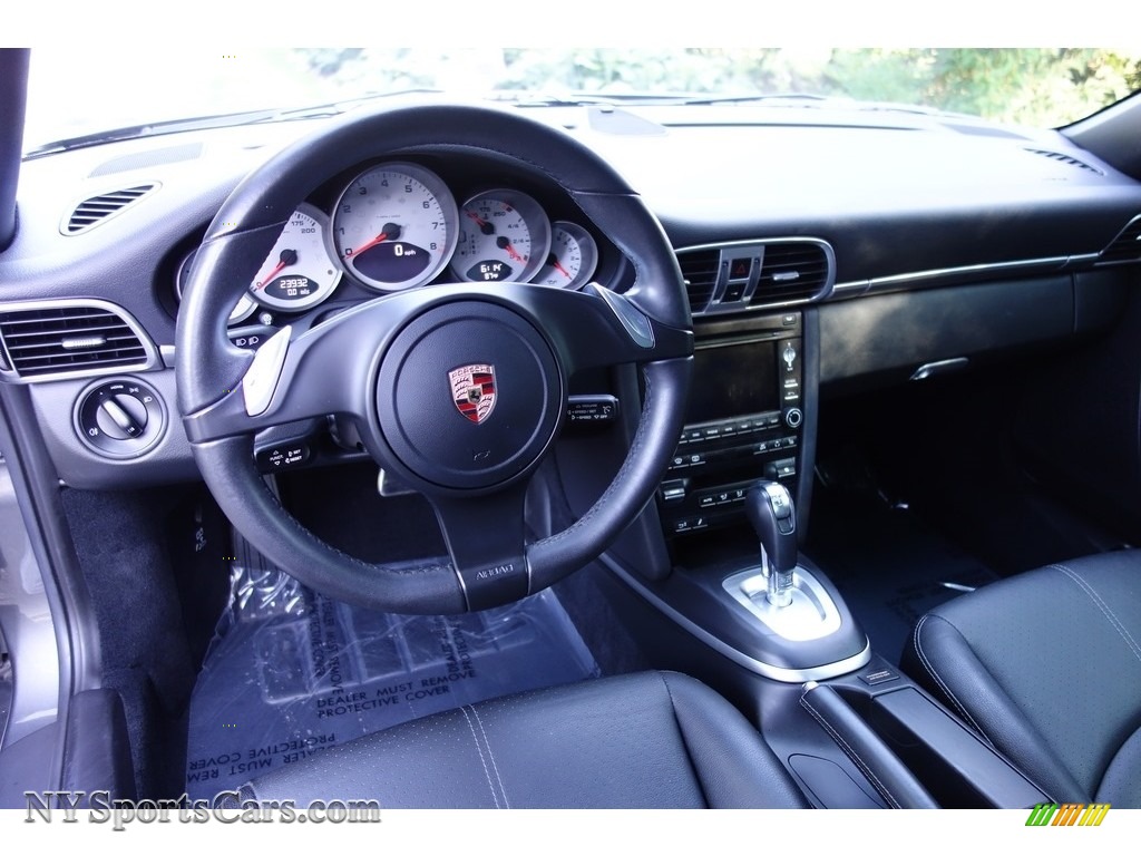 2012 911 Carrera S Coupe - Meteor Grey Metallic / Black photo #17