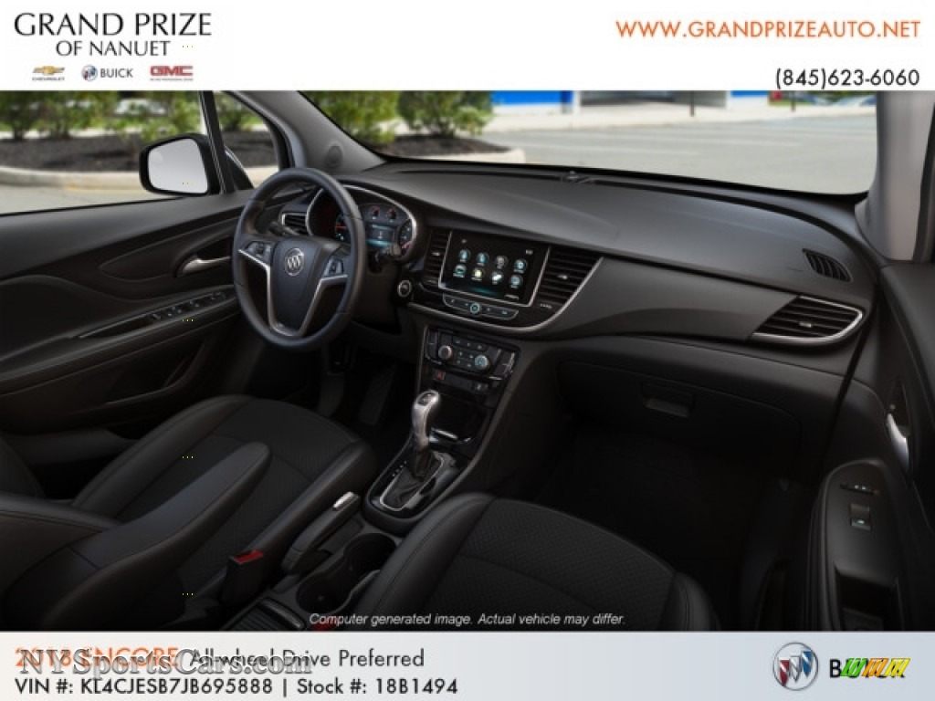 2018 Encore Preferred AWD - Ebony Twilight Metallic / Ebony photo #7 2018 Encore Preferred AWD - Ebony Twilight Metallic / Ebony photo #7