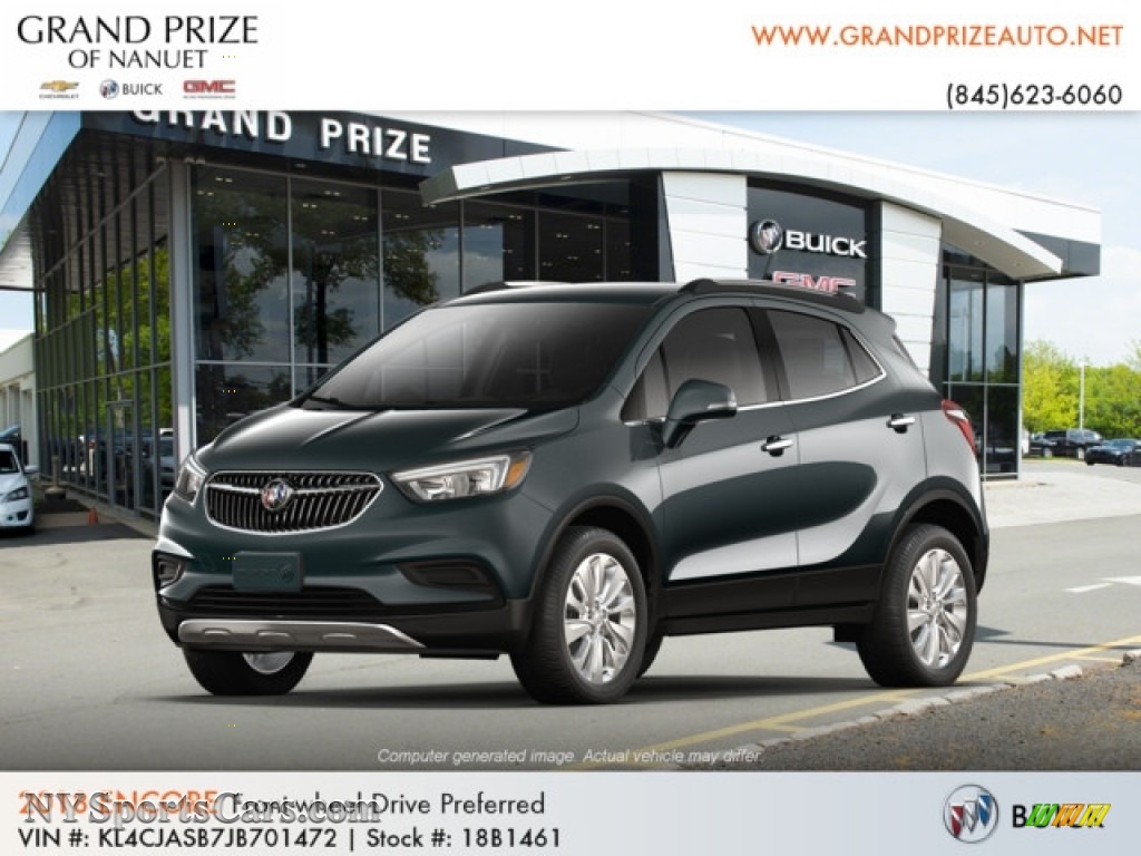 Graphite Gray Metallic / Ebony Buick Encore Preferred