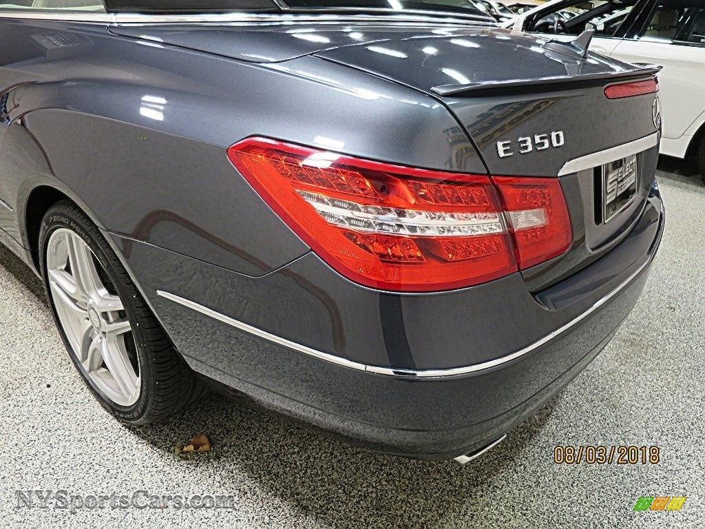 2011 E 350 Cabriolet - Steel Grey Metallic / Natural Beige/Black photo #6