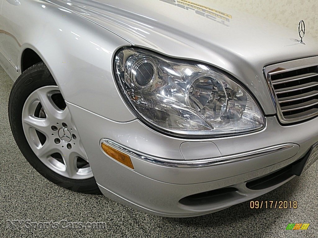 2005 S 500 4Matic Sedan - Brilliant Silver Metallic / Ash photo #6