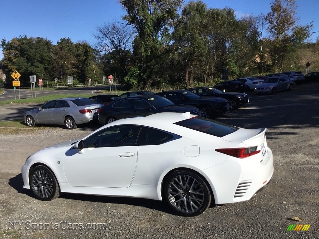 2016 RC 300 F Sport AWD Coupe - Ultra White / Rioja Red photo #6