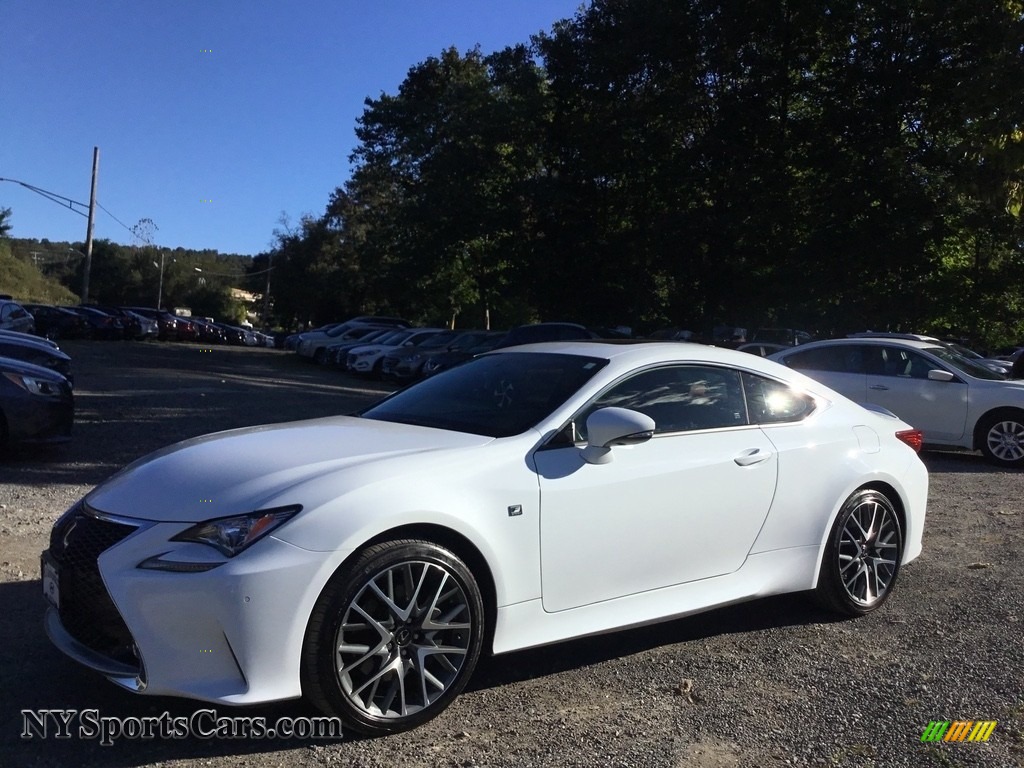 2016 RC 300 F Sport AWD Coupe - Ultra White / Rioja Red photo #7