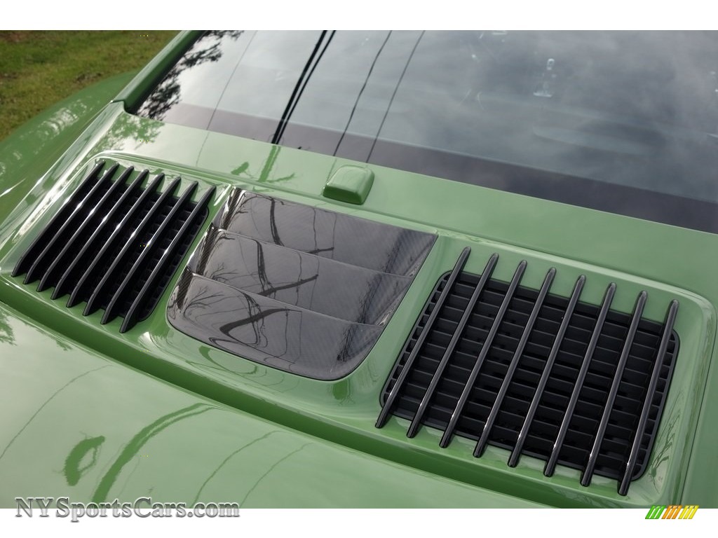 2019 911 Turbo S Coupe - Custom Color (Green) / Black photo #11
