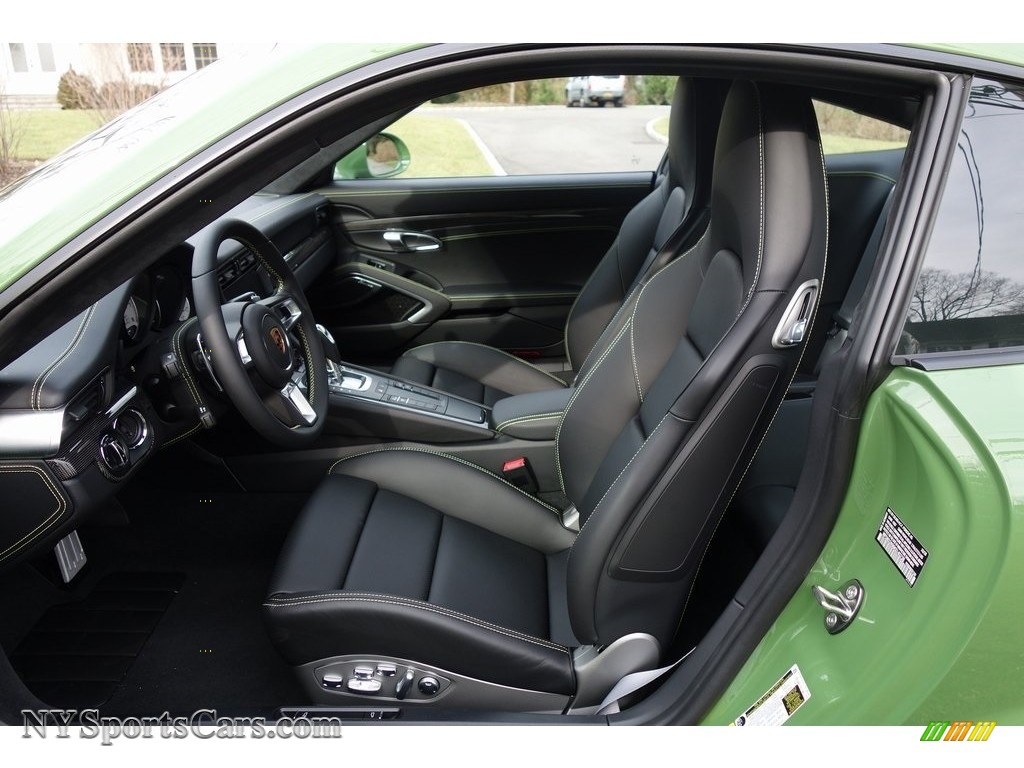 2019 911 Turbo S Coupe - Custom Color (Green) / Black photo #20