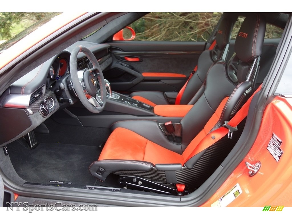 2016 911 GT3 RS - Lava Orange / Black/Lava Orange photo #13