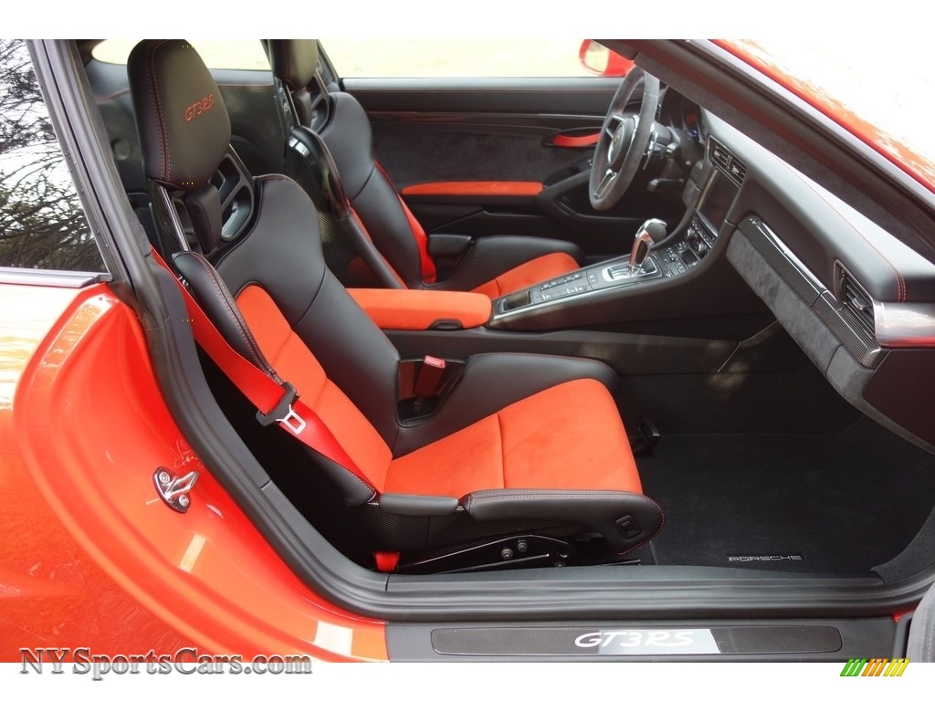 2016 911 GT3 RS - Lava Orange / Black/Lava Orange photo #14