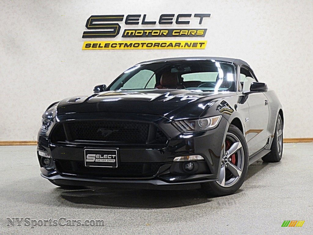 2016 Mustang GT Premium Convertible - Shadow Black / Red Line photo #10