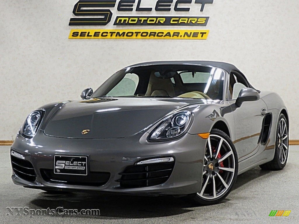 Agate Grey Metallic / Luxor Beige Porsche Boxster S