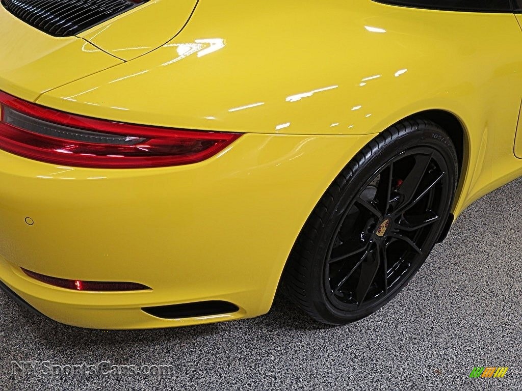 2017 911 Carrera S Coupe - Racing Yellow / Black/Bordeaux Red photo #7