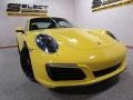 Porsche 911 Carrera S Coupe Racing Yellow photo #10