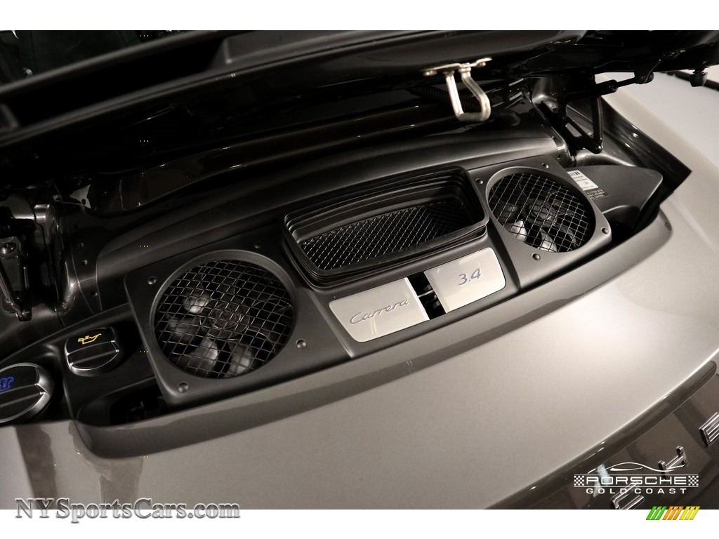 2014 911 Carrera Coupe - Agate Grey Metallic / Black photo #7